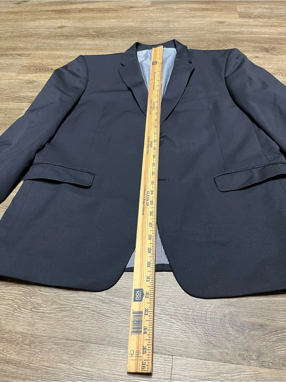 Tommy Hilfiger wool 44 R Classic Navy Men's Blazer